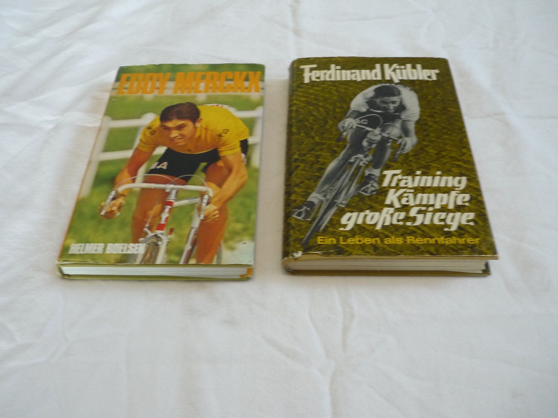 Bücher: 2x Buch Rennrad - Ferdinand Kübler training + Eddy Merckx – Gebraucht aus Beringen von Flatretriever 1
