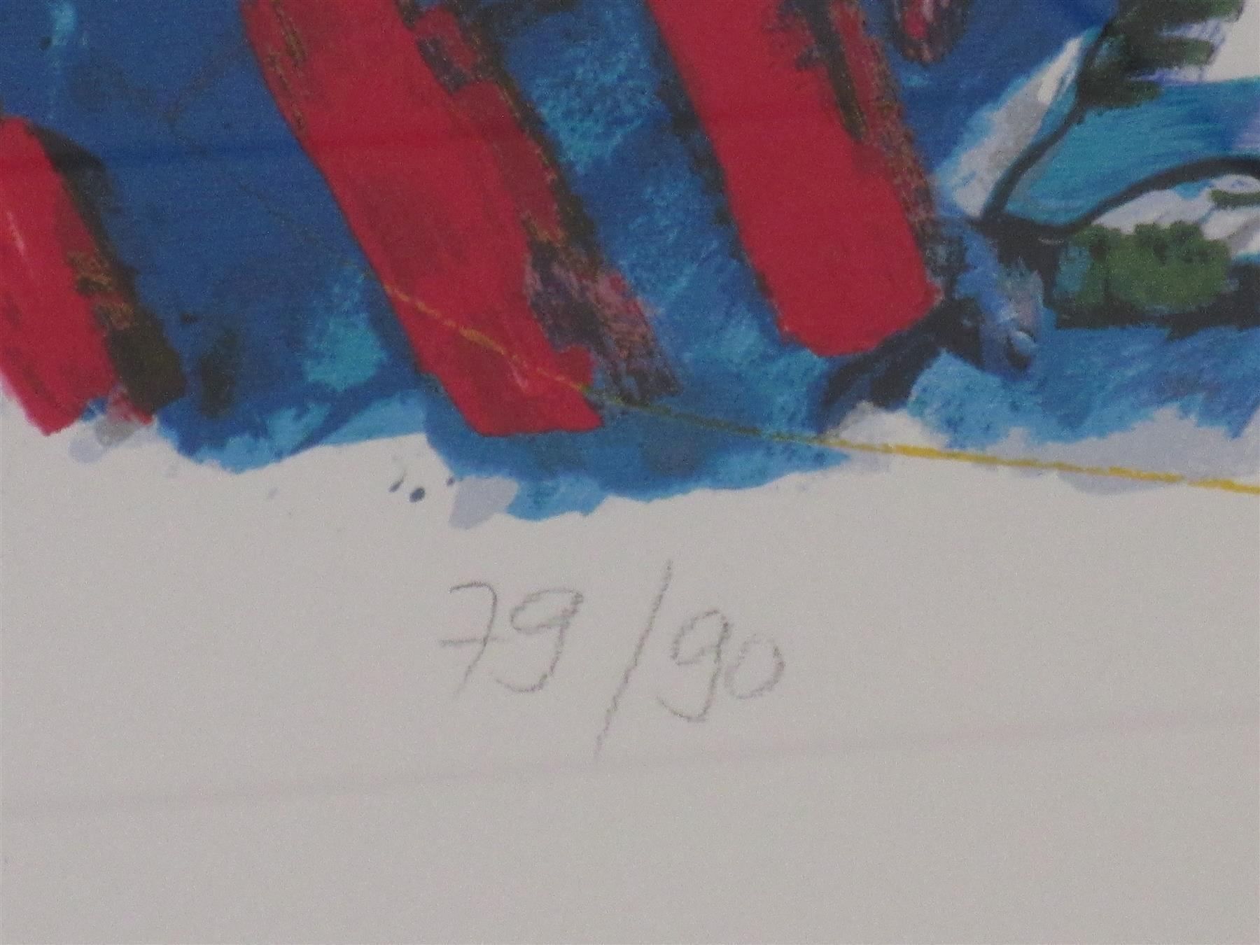 Grafiken & Lithographien: Rolf Knie CAPRICIO MUSICALE   hs./hn. – Gebraucht aus Weinfelden von Kunst2010 5