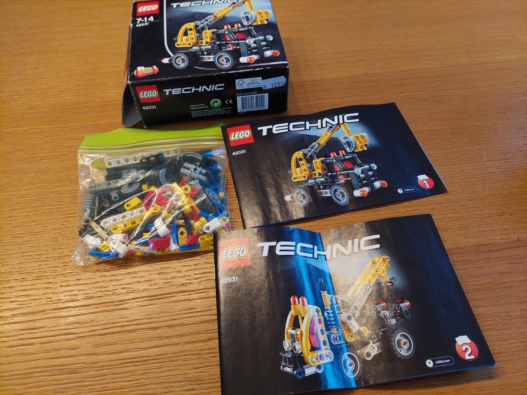 Lego Giocattoli: LEGO Technic Hubarbeitsbühne 42031 – Usato da Abtwil AG venduto da kidimagic1 2