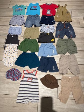 Jungen Sommer Set Gr 74, 24 teilig