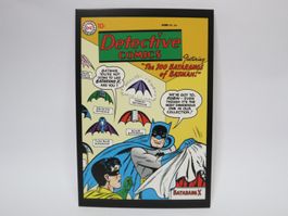 AK DC Detective Comic Cover, Batman & Robin Postkarte