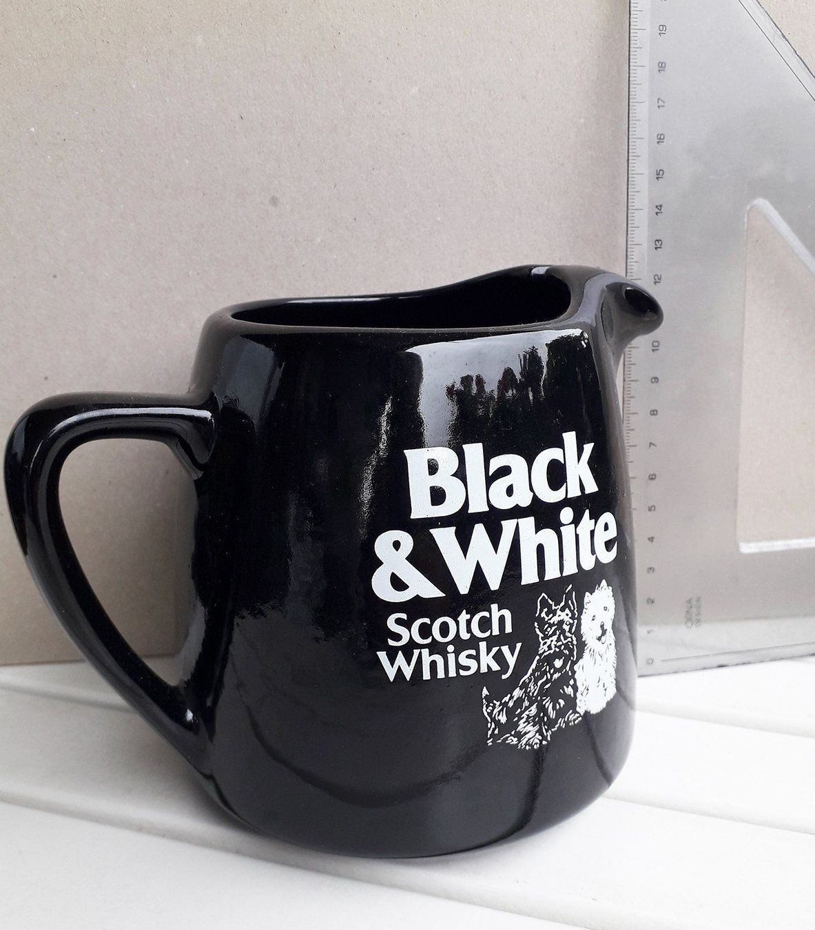 Karaffen: Vintage "Black & White" Whiskykrug - # 2 – Neu (gemäss Beschreibung) aus Lugano von Maurizio_Collector 2