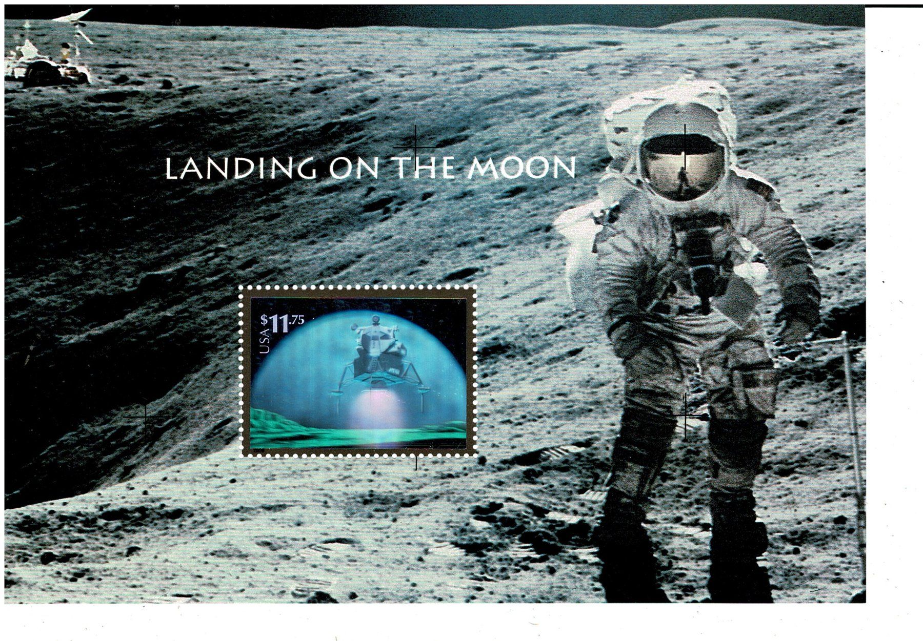 Tutti i francobolli: USA Landing on the Moon 1 KB ** – Nuovo (secondo la descrizione) da Lausanne venduto da Whorvath