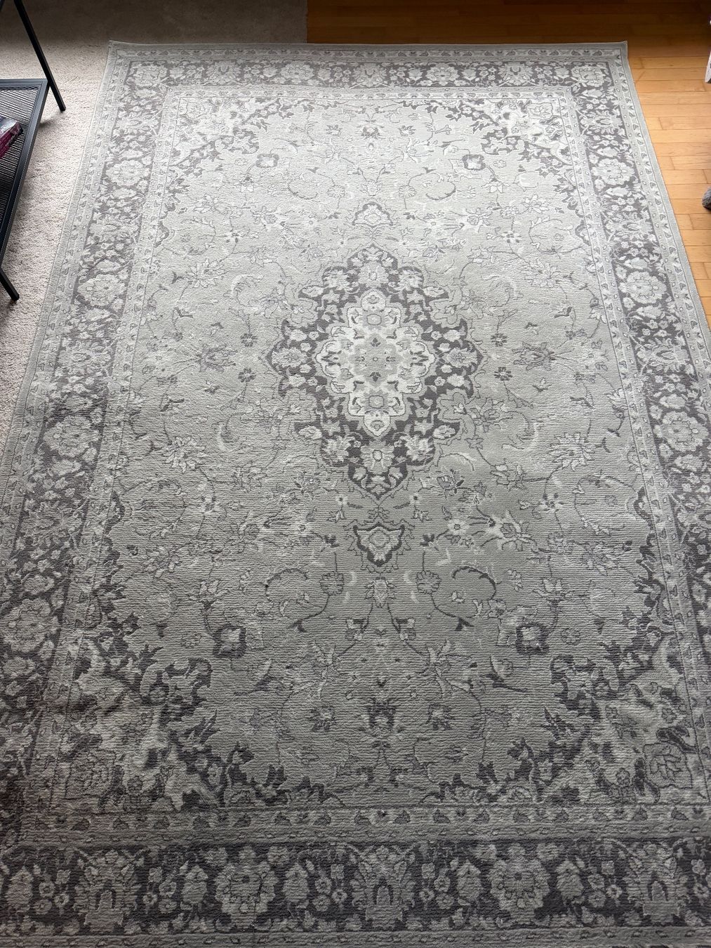 Ikea Tappeti: TEPPICH GRAU MUSTER IKEA ca 200 x 400 cm – Usato da Brunnen venduto da Evoiii
