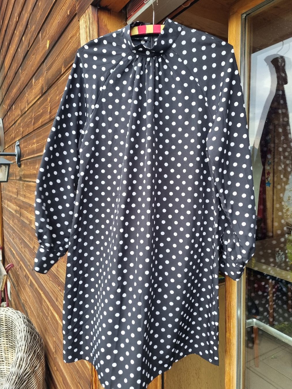 Kleider: Robe à pois, col montant – Neu (gemäss Beschreibung) aus Corbeyrier von Lalaland99 4