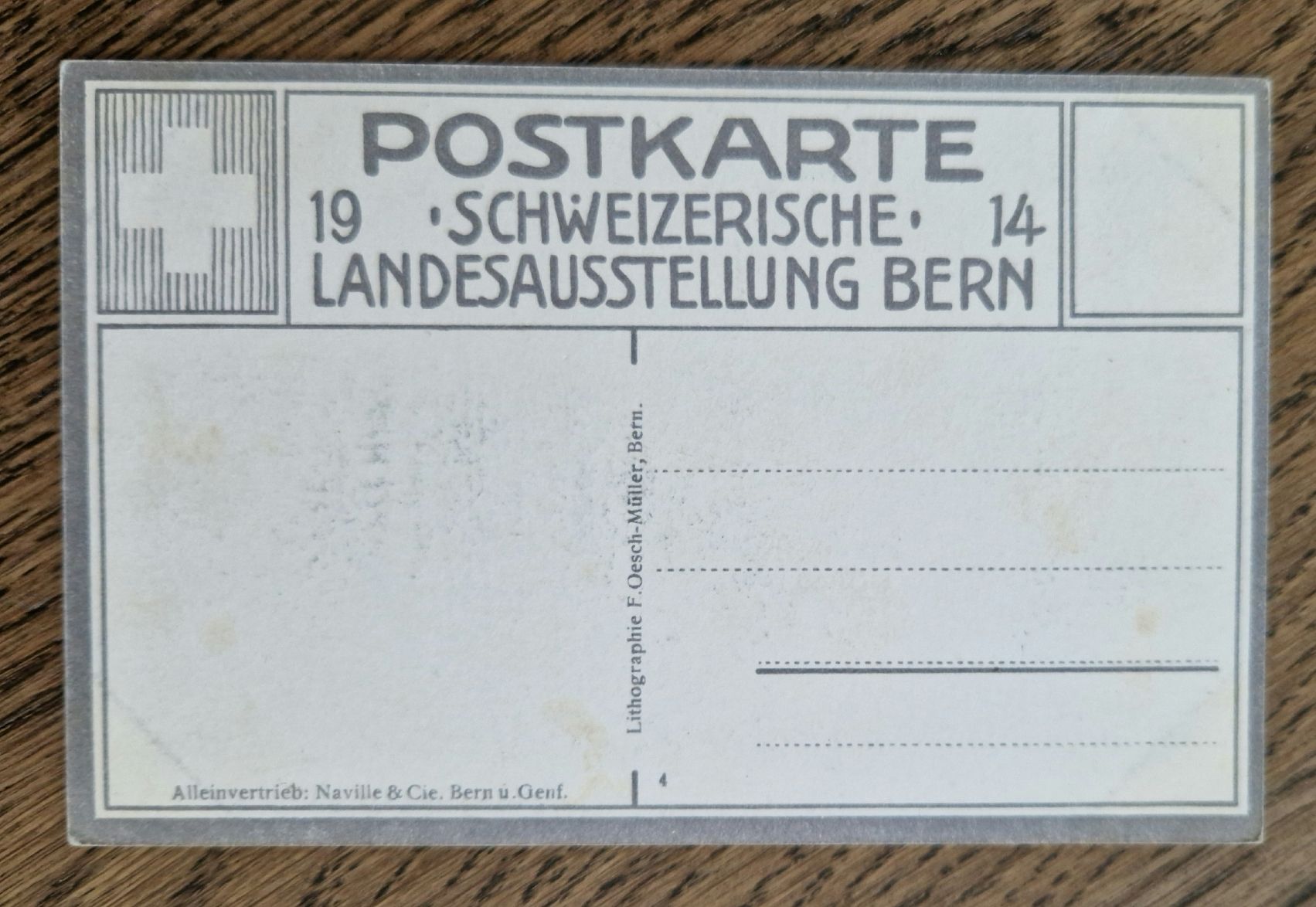 Cartoline postali: Landesausstellung Bern 1914 – Usato da Ebikon venduto da Donar50 1