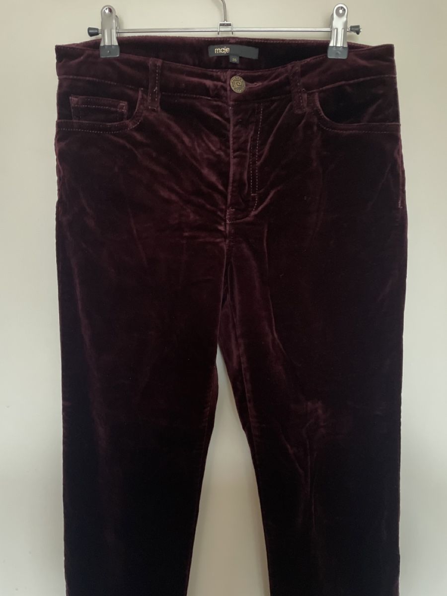Maje Hosen: Pantalon velours Maje, taille 36 – Neu (gemäss Beschreibung) aus Martigny von Lea_lucci 1
