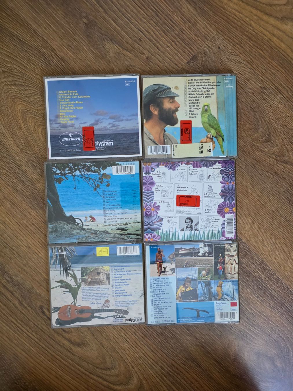 CD: CD Sammlung: Peter Reber (6 Stk) – Usato da Nebikon venduto da Japostyle 1