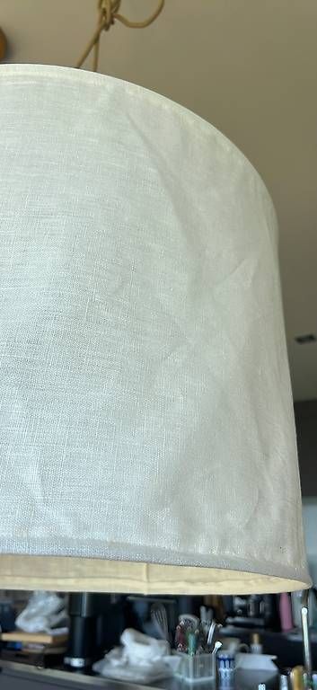 Abat-jours: Linen lamp shade 50 cm diameter – D'occasion à Oberägeri par Theonose74 2