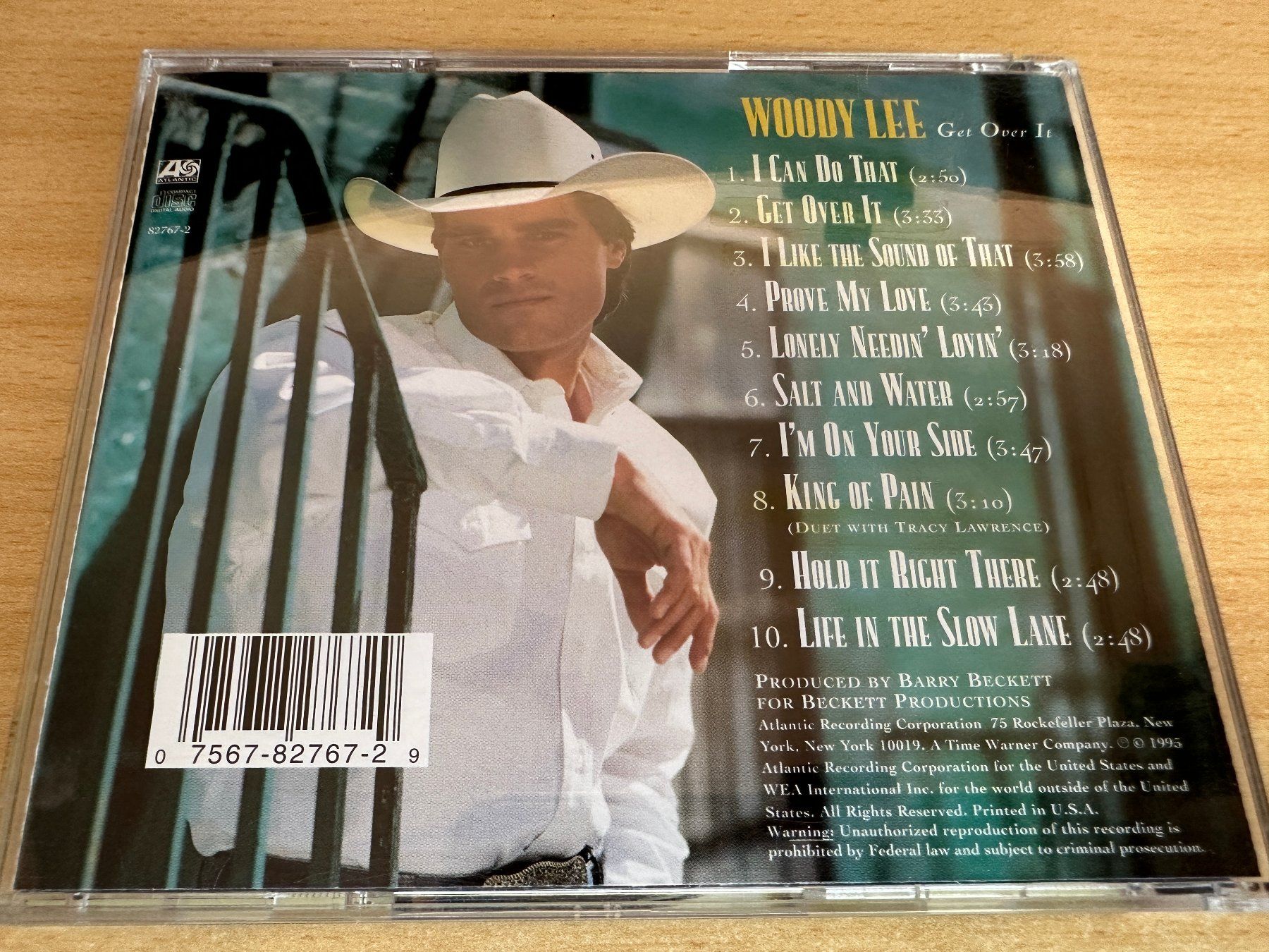 CD: Woody Lee – Get Over It – Usato da Rikon im Tösstal venduto da Alpenmutz 1