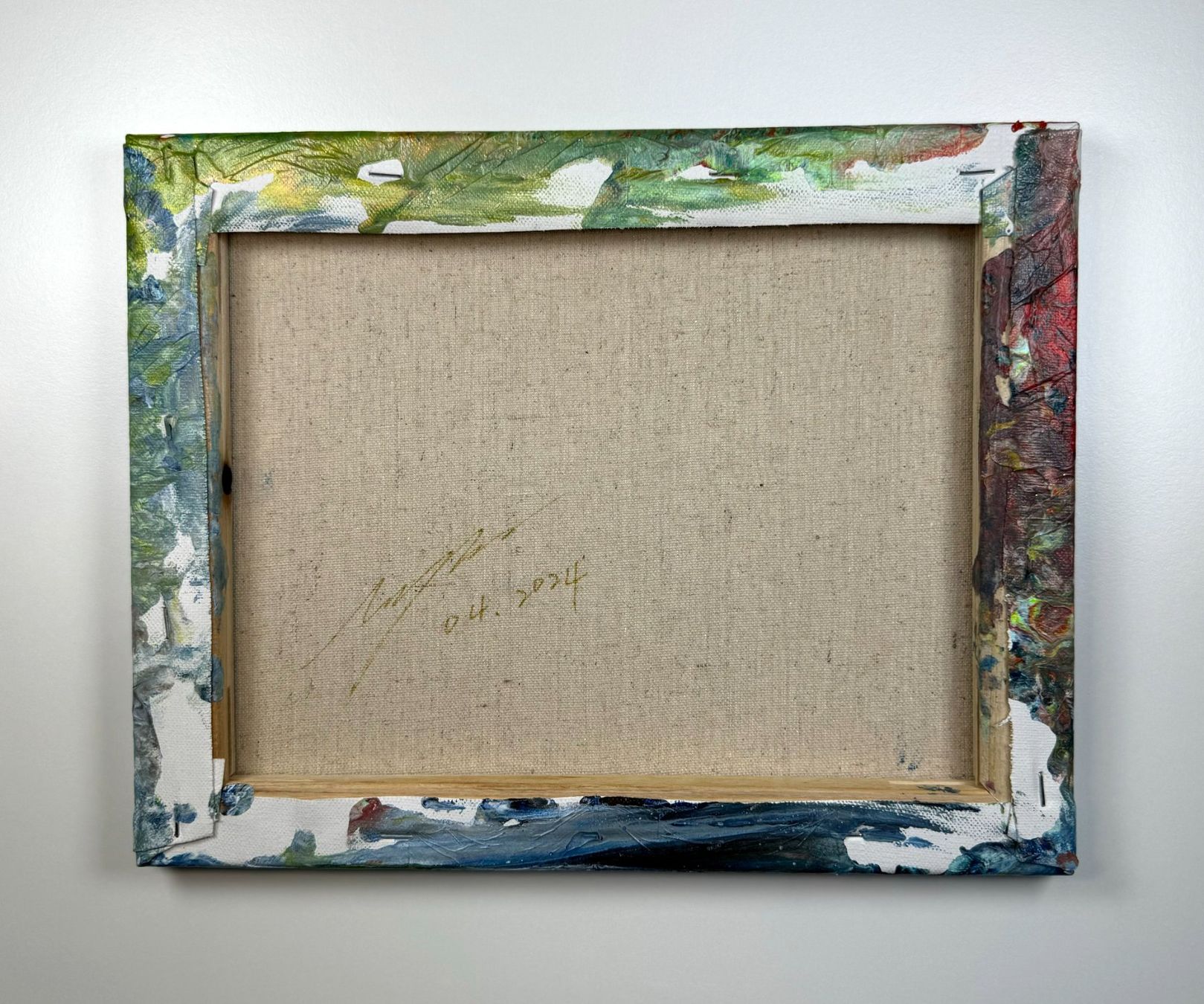 Dipinti: Acryl-Flüssigkeitsmalerei, rechteckig – Usato da Schlieren venduto da MayaSheng1983 2