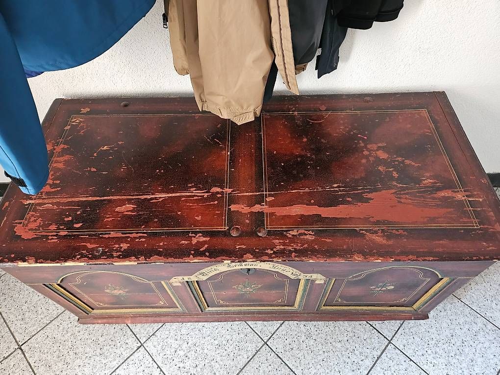 Cassapanche: Alte Holztruhe – Usato da Burgdorf venduto da sja_n7s8 1