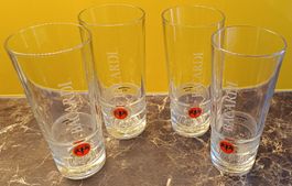 Bacardi Longdrink Vintage Gläser, 4 Stück, neuwertig!🍹4cl
