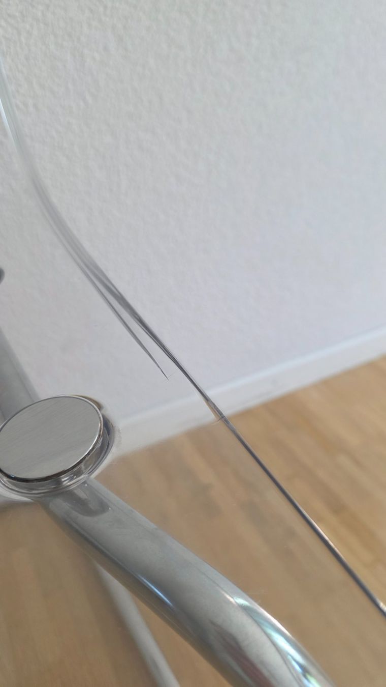 Ikea Sedie: 4x Ikea Tobias Stühle transparent – Usato da Biel/Bienne venduto da tec_t6jj 2