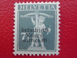 Industrielle Kriegswirtschaft: Nr.3 ** postfrisch, K: 900.-