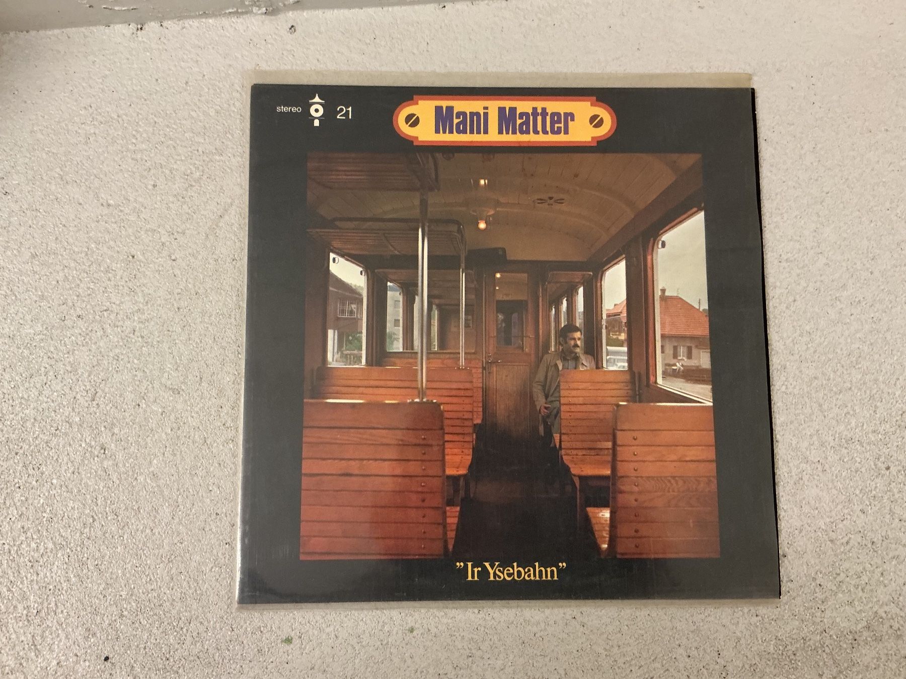 Schallplatten: Mani Matter LP - Ir Ysebahn – Gebraucht aus Winterthur von Tumko-Vinyl