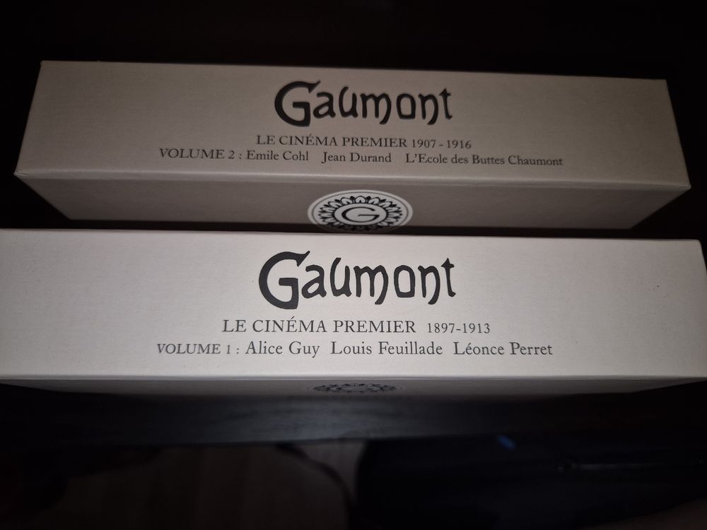 Coffrets DVD Gaumont Le Cinéma Premier (2x) Neuf 2