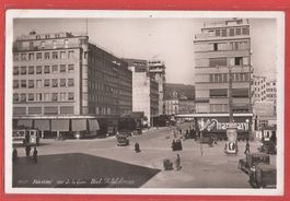 Biel - Bahnhofstrasse mit Tram und Oldtimer - ca. 1930