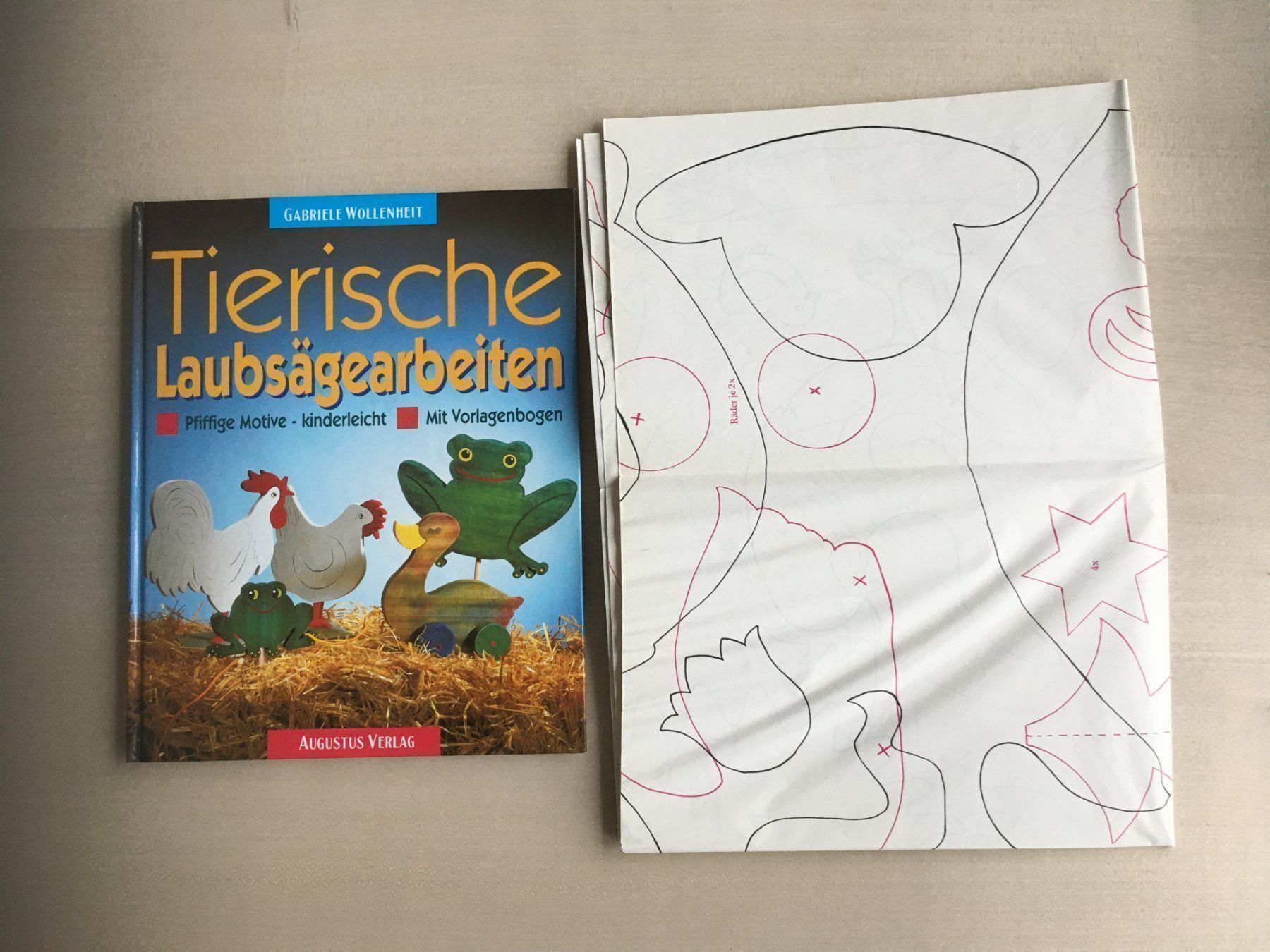 Bücher: Tierische Laubsägearbeiten – Gebraucht aus Uetendorf von Florabella01 1