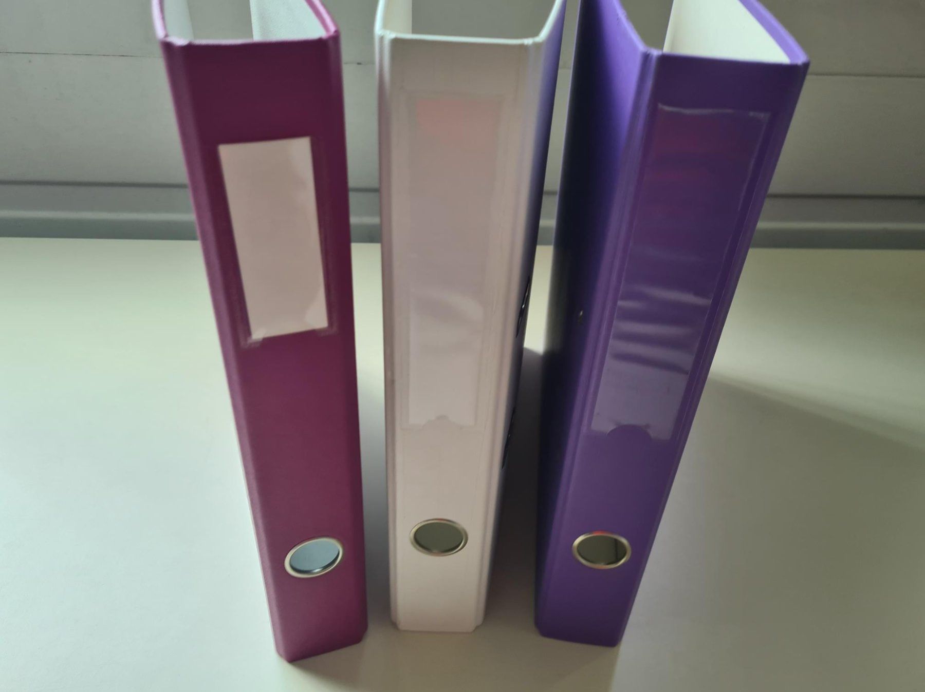 Raccoglitori: 3 Bundesordner A4 schmal 4cm Farben wie Bild – Usato da Urdorf venduto da sumrum