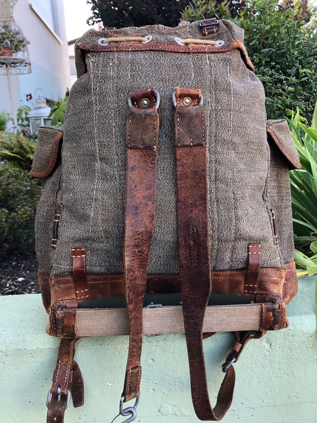 Schweizer Armee Zaini: Gebirgs-Rucksack  Schweizer Armee – Usato da Magden venduto da Hornet2 2