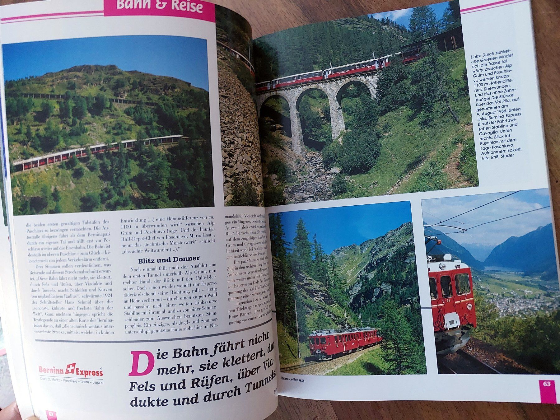 Riviste & Magazine: LOKI Spezial  - Bernina-Express - Bahn und Reise – Usato da Schönenwerd venduto da Steidi 4