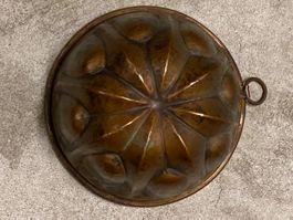 alte Gugelhopfform Kupfer 15,5cm