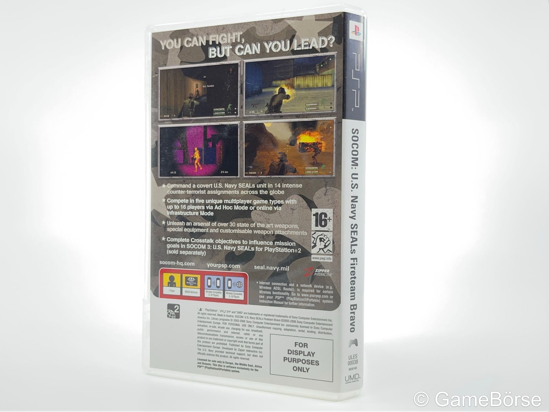 Sony Giochi: PSP SOCOM U.S. Navy Seals Fireteam Bravo – Usato da Stettfurt venduto da GameBoerse 1