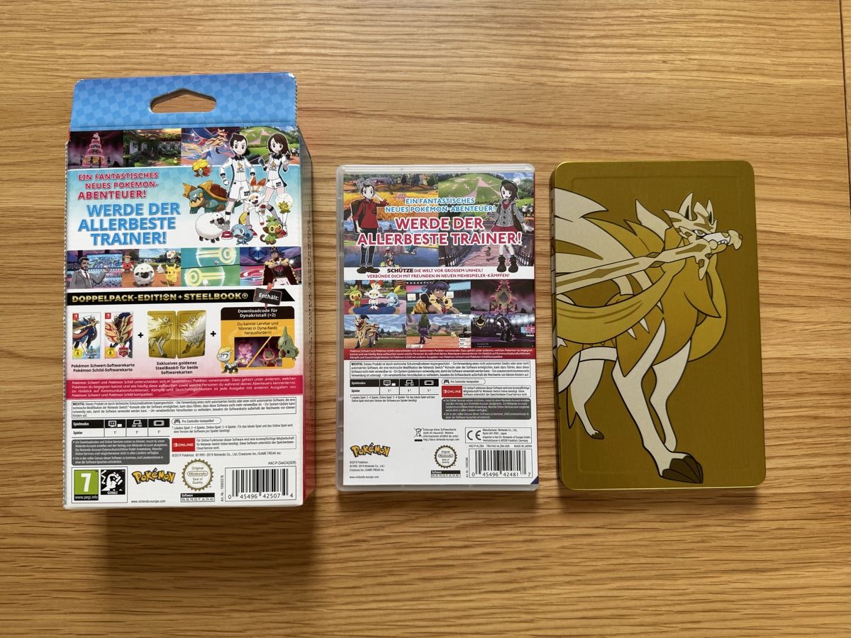 Pokémon Giochi: Pokemon Schild - Steelbook Edition – Usato da Zürich venduto da Manuel.Huber 1