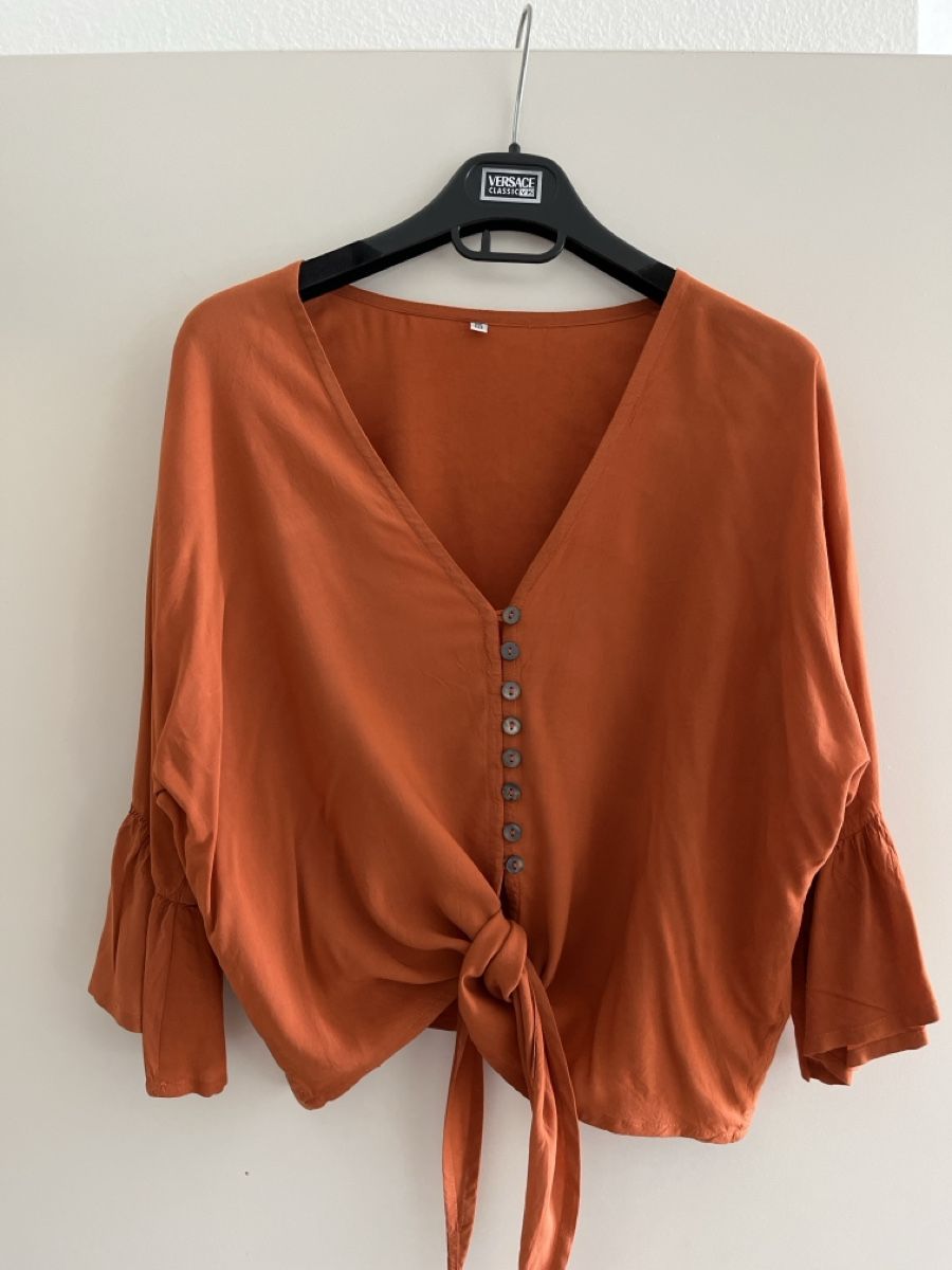 Camicette: Schöne Bluse orange/rost – Nuovo (secondo la descrizione) da Herrliberg venduto da spunggi