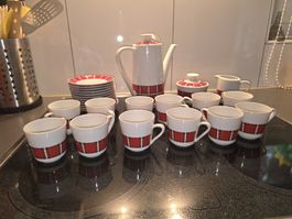 Vintage Kaffeeservice Winterling Bavaria 60er jahre