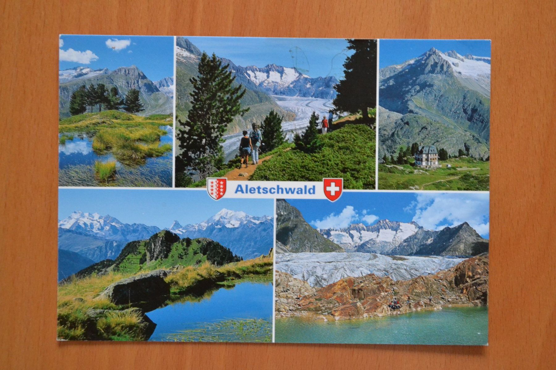Cartoline postali: AK Aletschwald VS – Usato da Beinwil am See venduto da kajak55