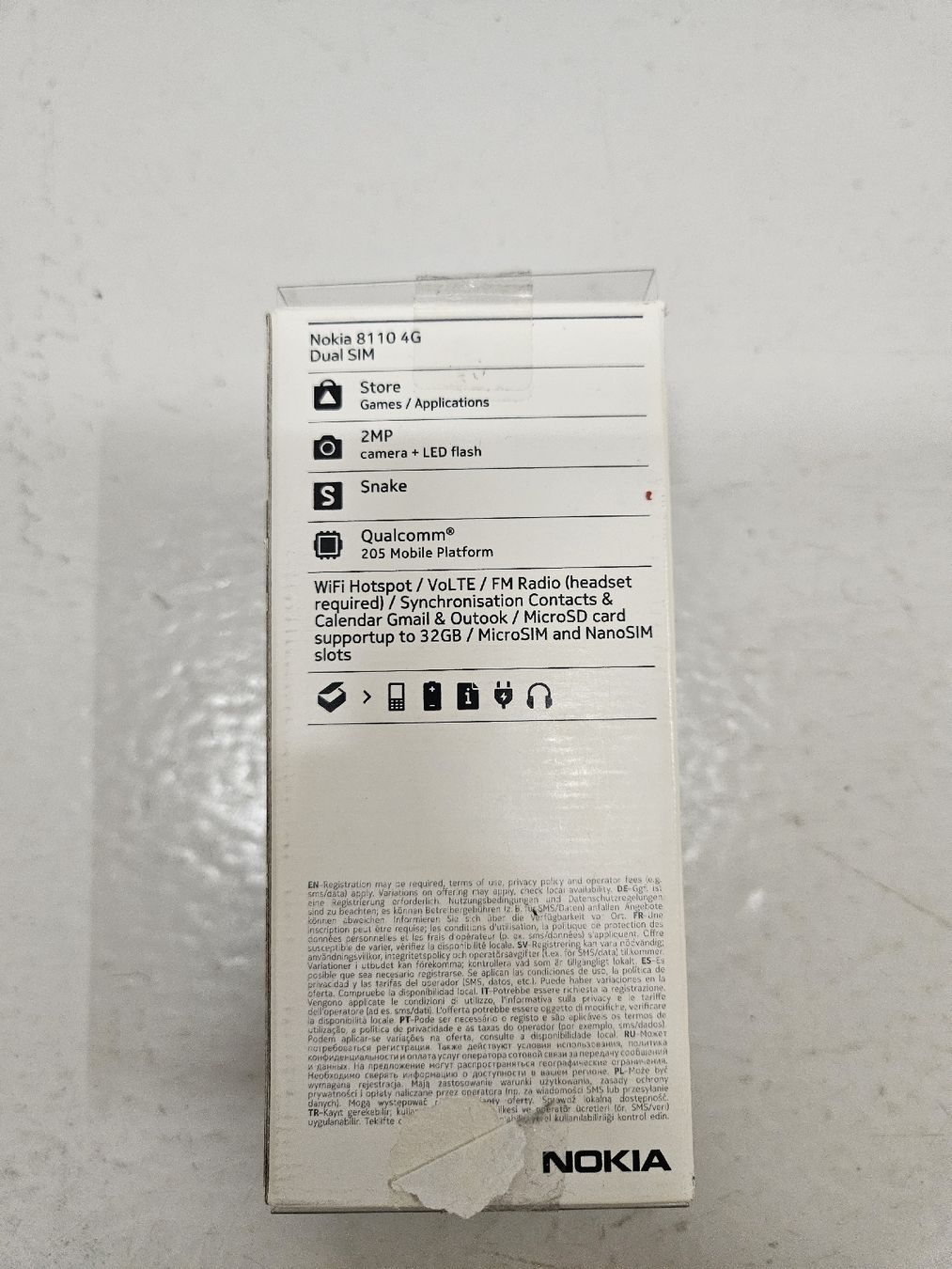 Nokia Handys / Smartphones: Nokia 8110 4G noir – Gebraucht aus Bussigny von niwa_mikan 4