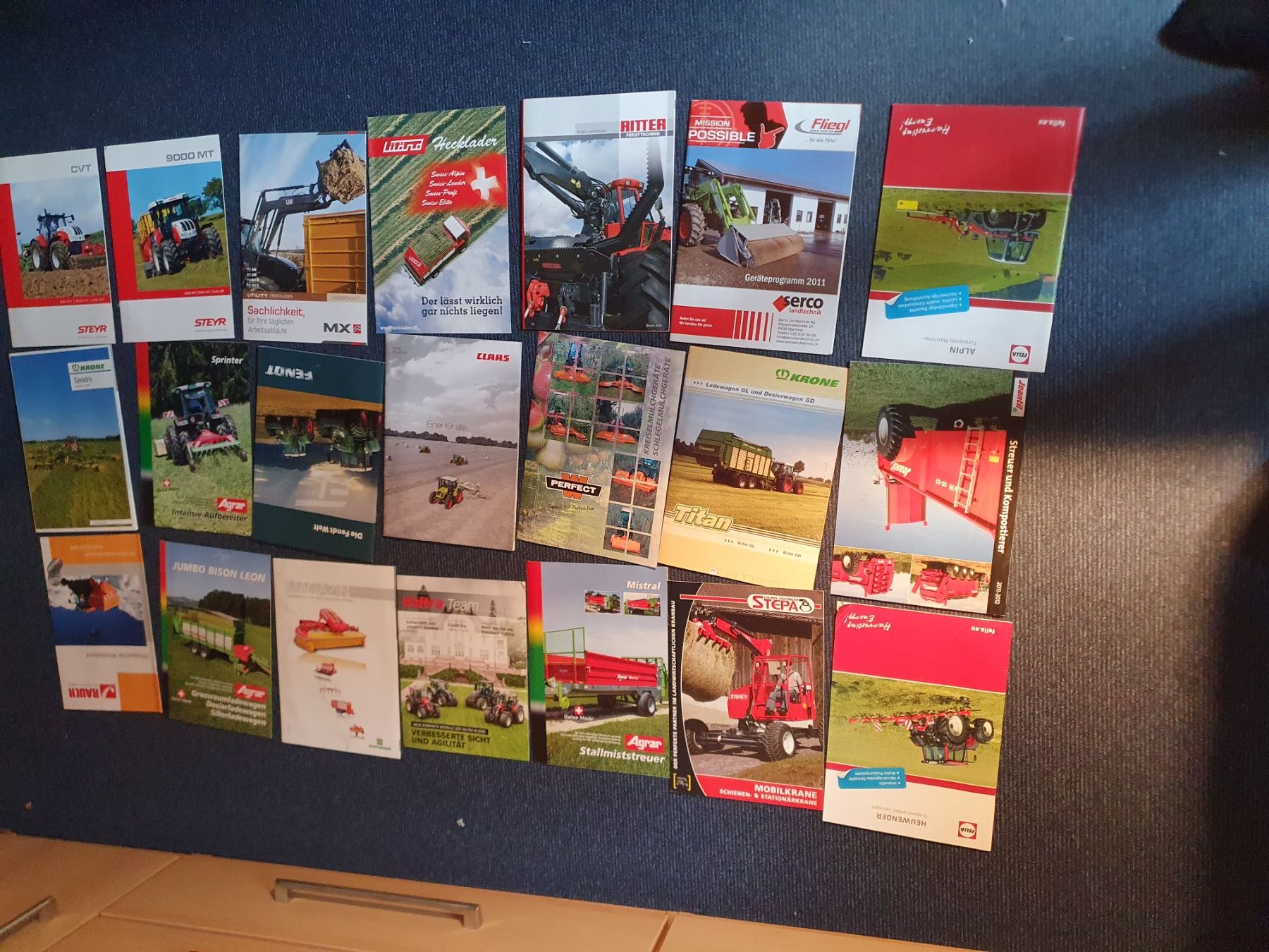 Dokumente: Landmaschinen-Prospekte – Gebraucht aus Tobel von Fiatagri 1