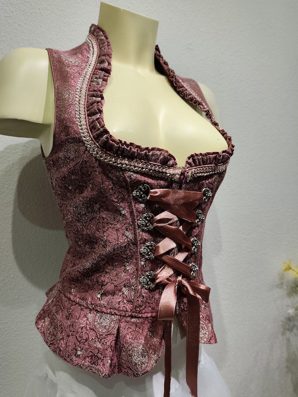 Vestiti: Trachtenmieder "Melega" - Gr. 34/36 – Usato da Dussnang venduto da Rosenfee50 1