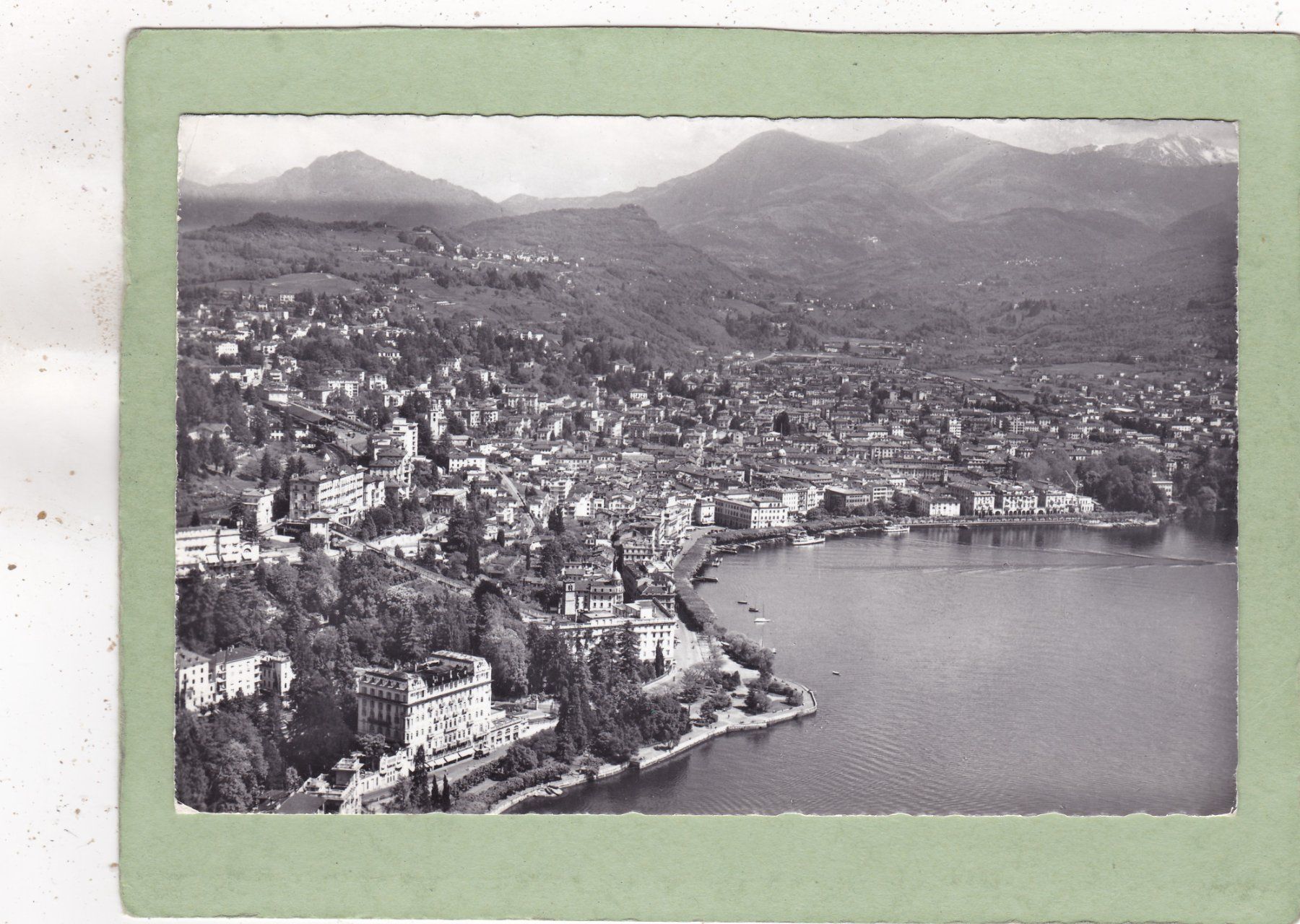 Cartes postales: Lugano Veduta aerea 1963 – D'occasion à Herisau par Lisegrat2008