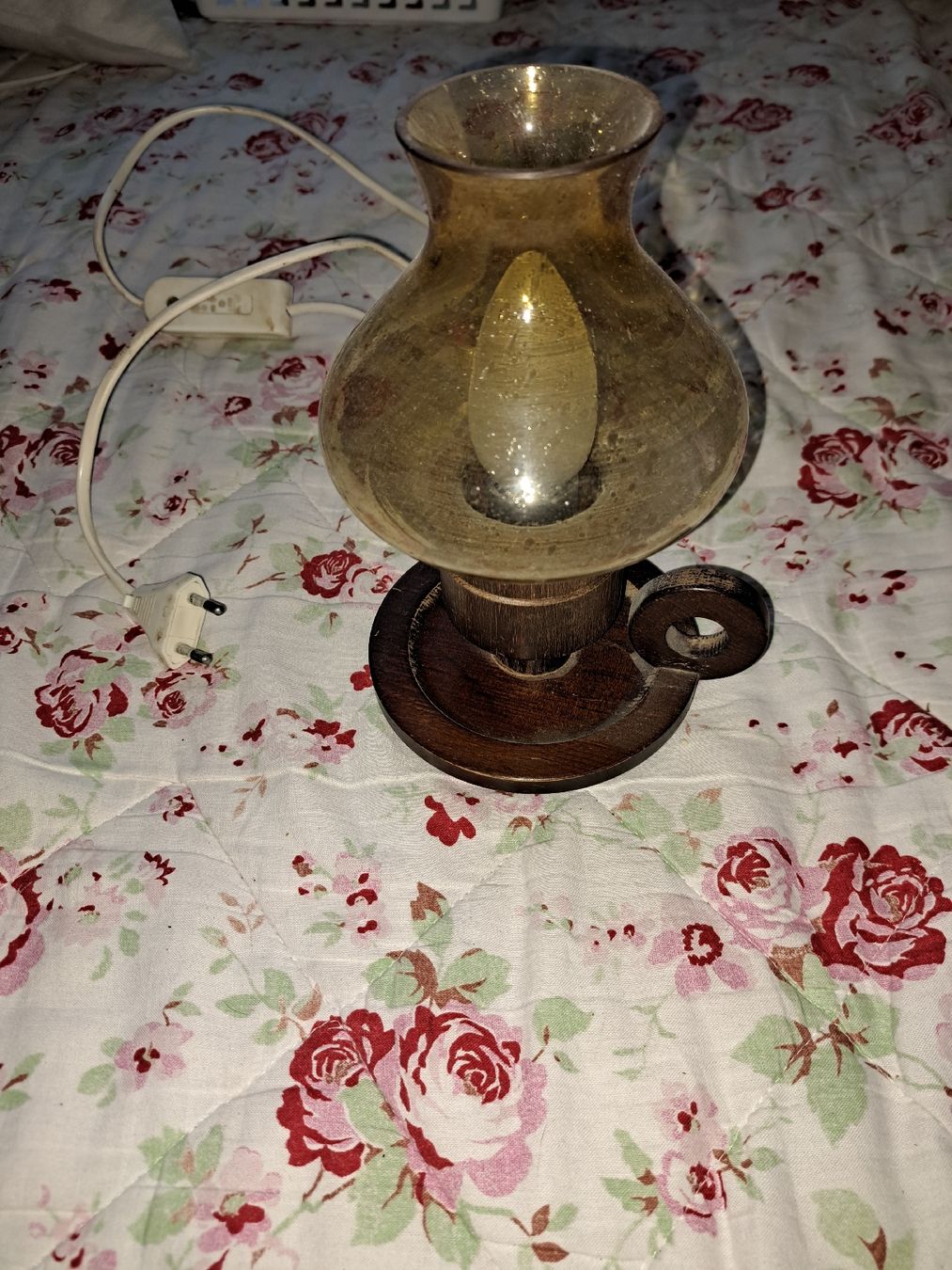 Lampen: Vintage Tischlampe – Gebraucht aus Kölliken von Upcycling-by-Mc-TAM