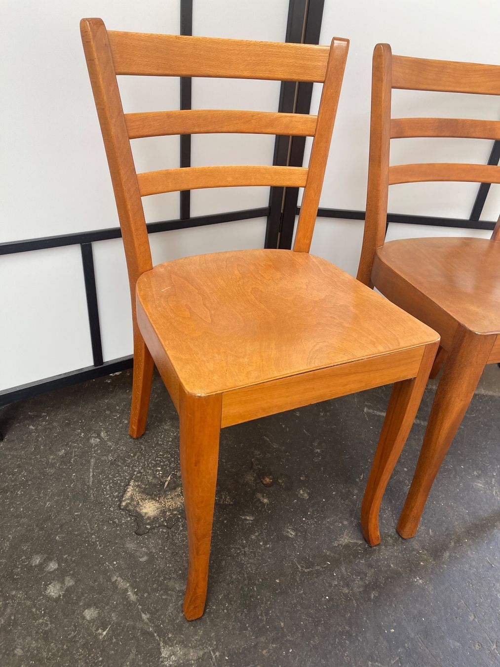 Horgen Glarus Stühle: Horgen Glarus Stühle, 2er Set, Vintage, schmal – Gebraucht aus Bonstetten von usgsuechts_vintage 1