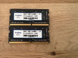 2x Kingfast Ram DDR4 16GB KF2666NDCD4