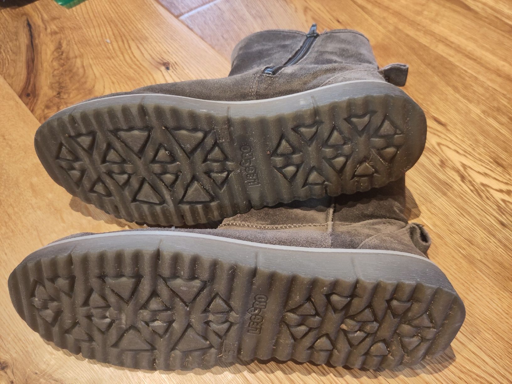Damenschuhe: Graue Gore-Tex Legero Boots, Gr. 5 1/2 – Gebraucht aus Hochfelden von Fusion_Print 1