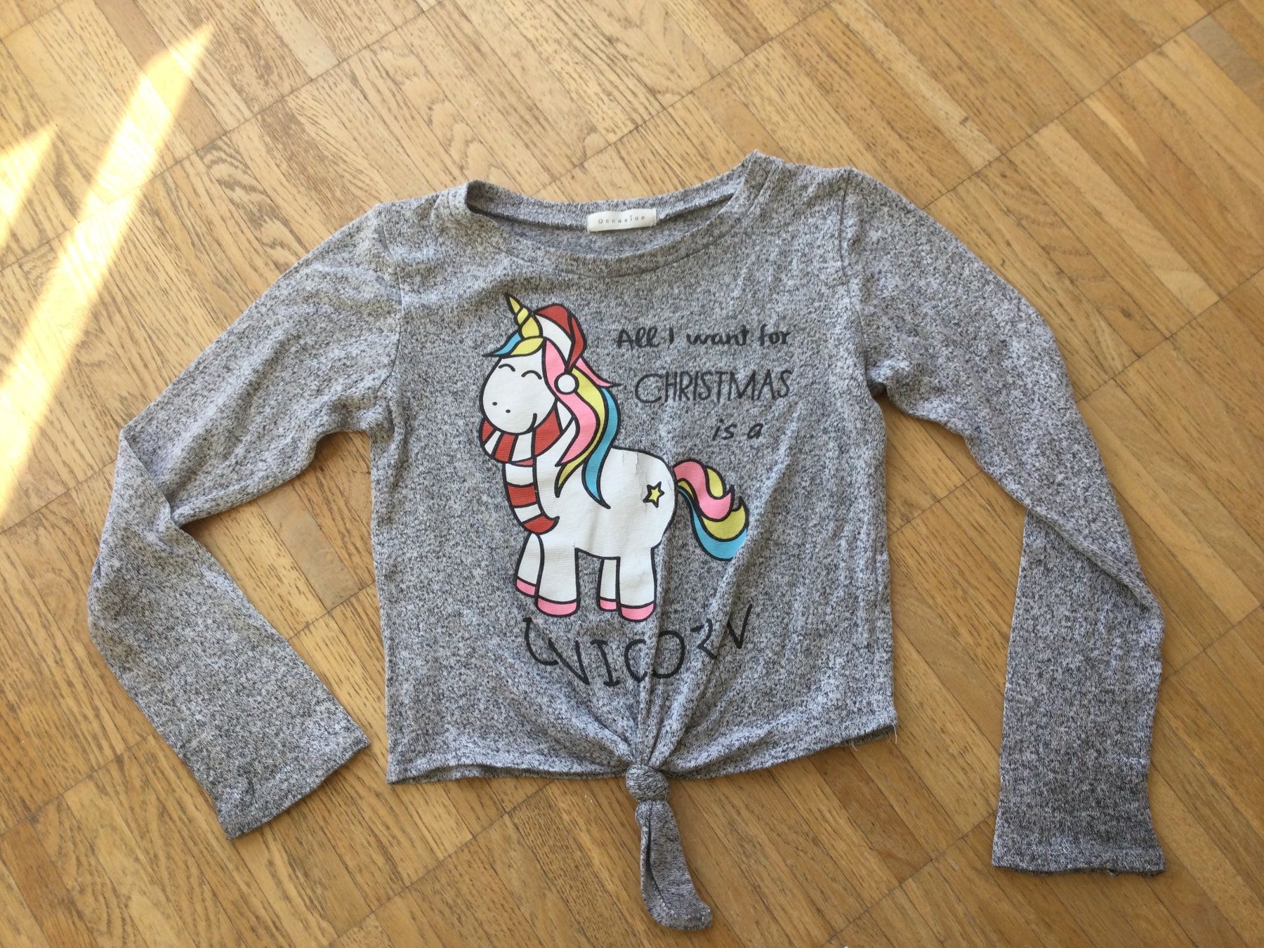 Camicette, T-shirt & Top: Mädchen Unicorn Bluse, Gr 134 – Usato da Zürich venduto da ShadowVorlon