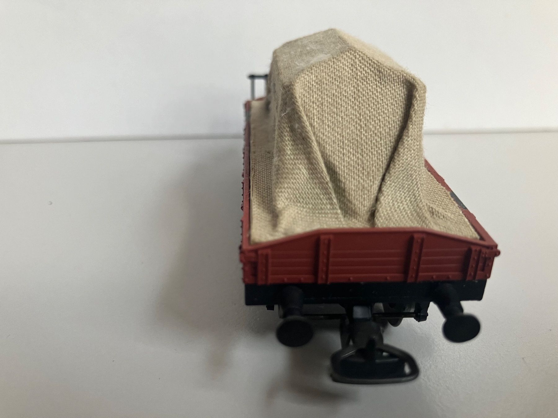 Modellini di ferrovie: Ruco SBB 2 Achserwagen mit Plane – Usato da Buchs ZH venduto da swiss-train 4