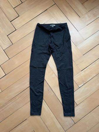 FOREVER 21 - Sport Leggings schwarz-grau meliert S