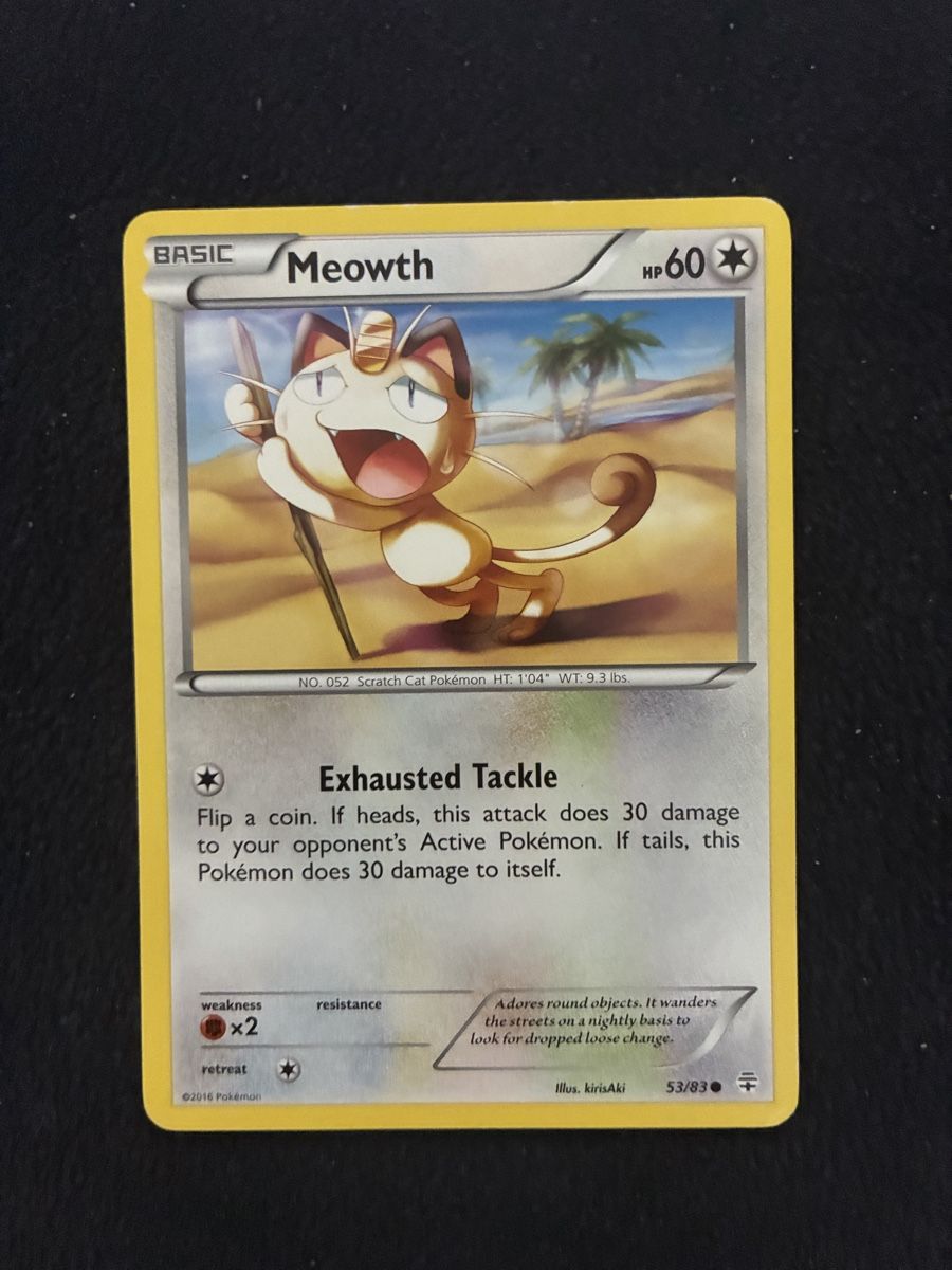 Pokémon Carte collezionabili: POKEMON CARDS GENERATIONS MEOWTH # 53 – Nuovo (secondo la descrizione) da Taverne venduto da YOHISTORE