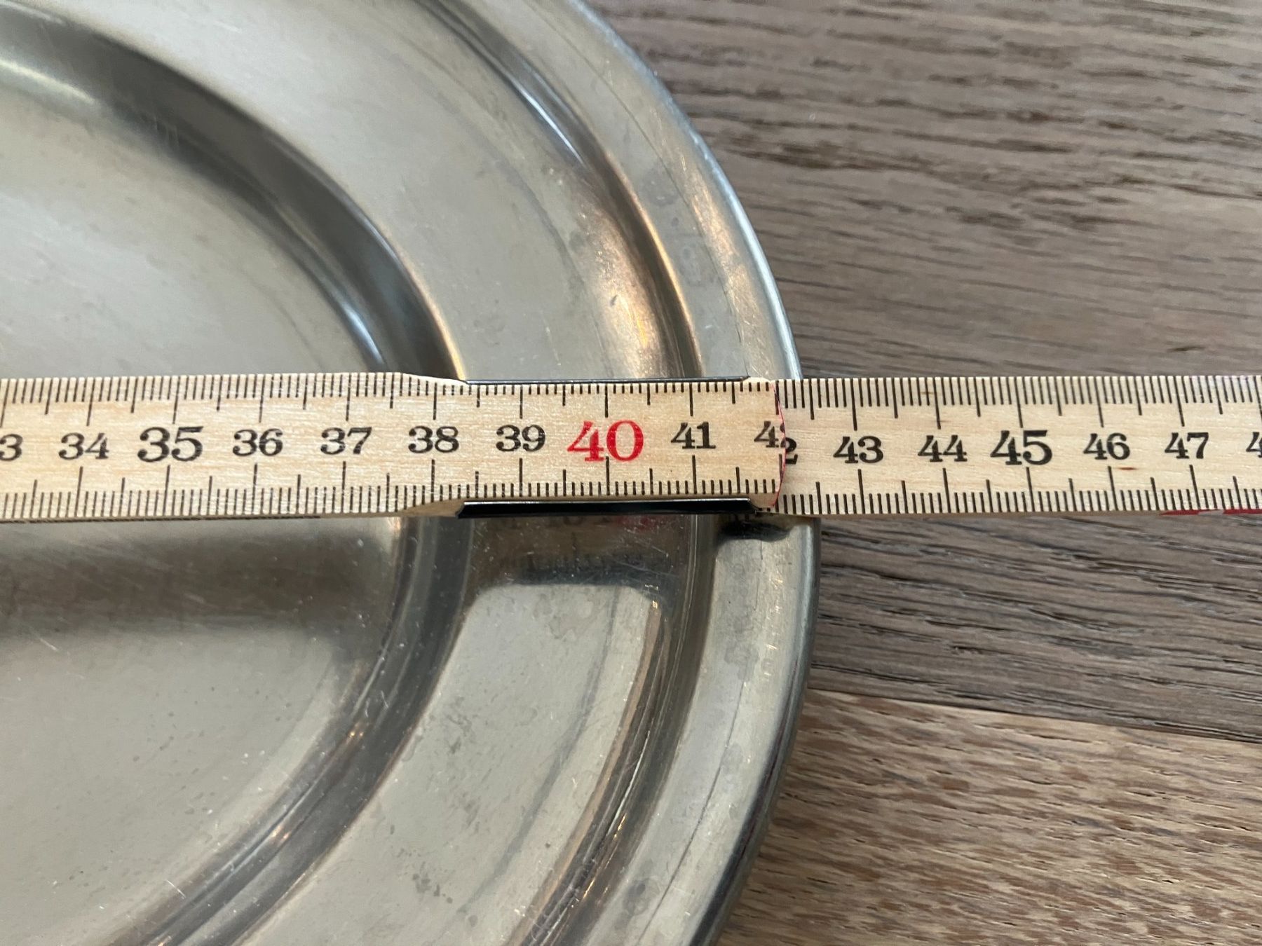 Servierplatten: Serviertablett chromstahl – Gebraucht aus Lindau von PrinterGuy 2
