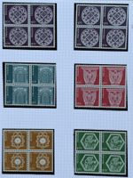 LOT 4 ER BLOCKS BRIEFMARKEN SCHWEIZ NEU