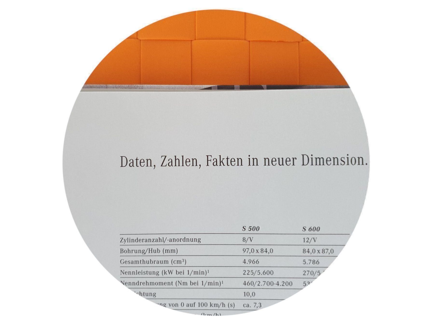 Revues & Magazines: MERCEDES S / S-KLASSE PULLMANN W220 - Prospekt / Katalog – D'occasion à Viganello par CARLiteratur 6