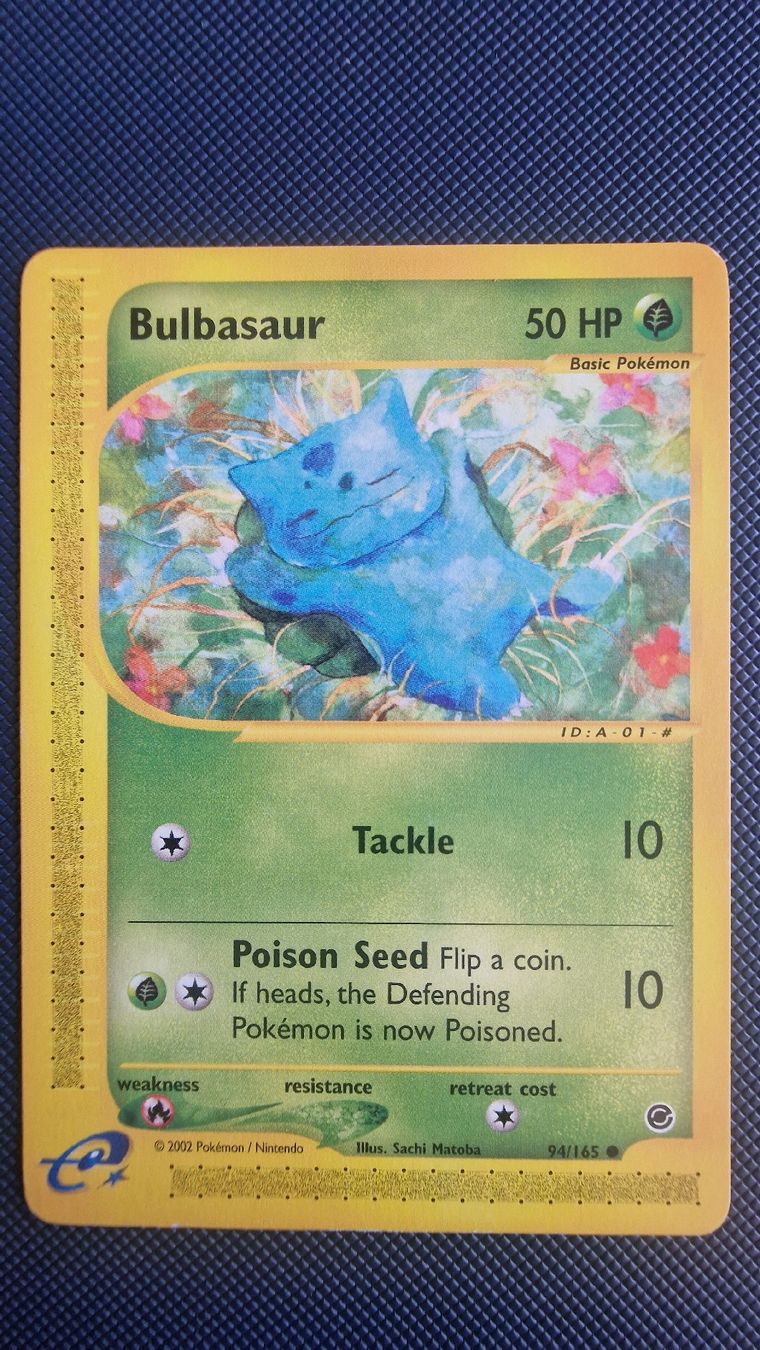 Pokémon Carte collezionabili: Bulbasaur #94 – Pokémon Expedition – Usato da Veytaux venduto da PocketMonster