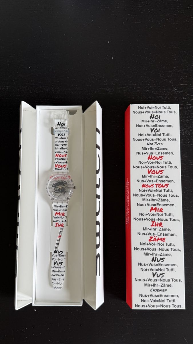 Swatch Bracciali & Braccialetti: Swatch Aktionärsuhr 2026 – Nuovo e nell'imballaggio originale da Gümligen venduto da glenn__r