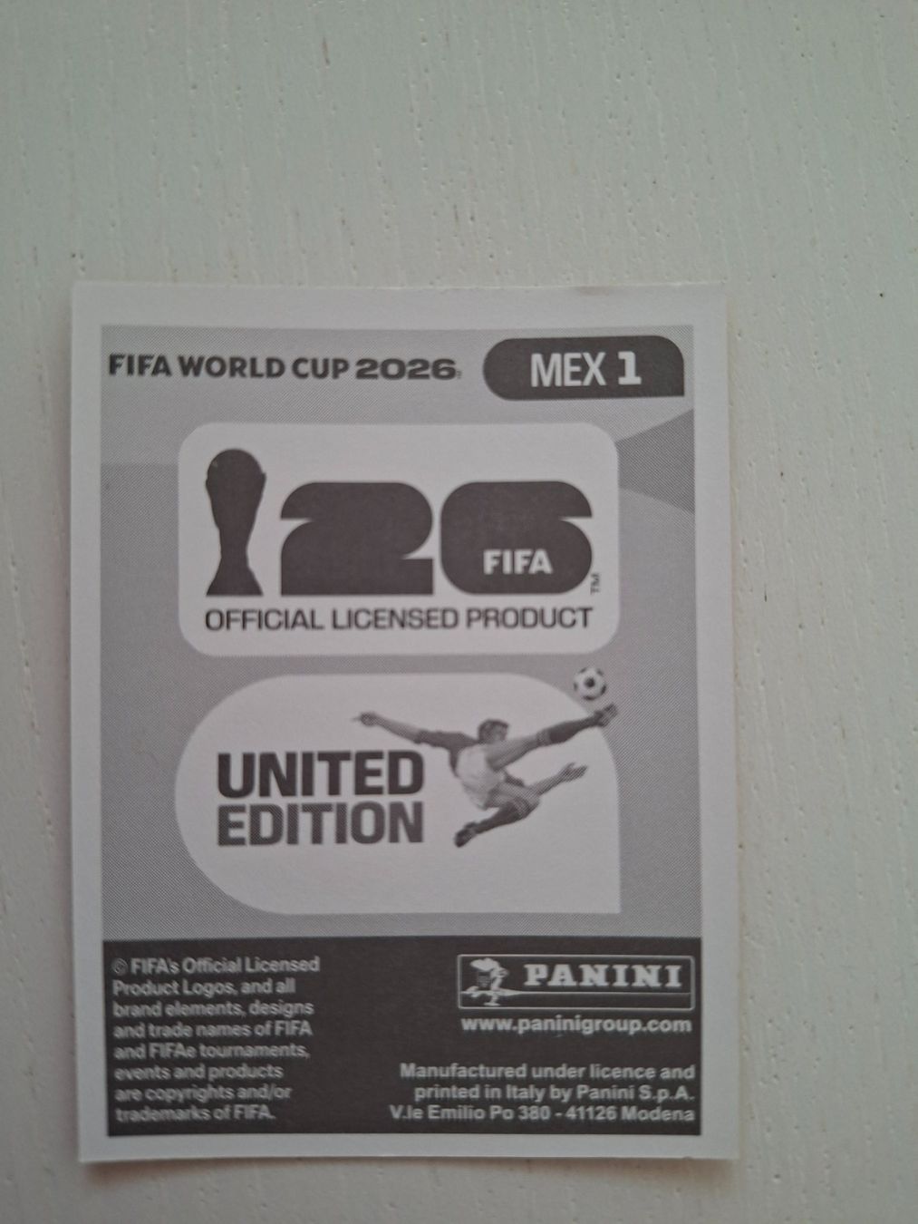 Panini Carte collezionabili: Panini FIFA WM 2026 MEX1 – Nuovo (secondo la descrizione) da Oberwil/Dägerlen venduto da Dominique1606 1